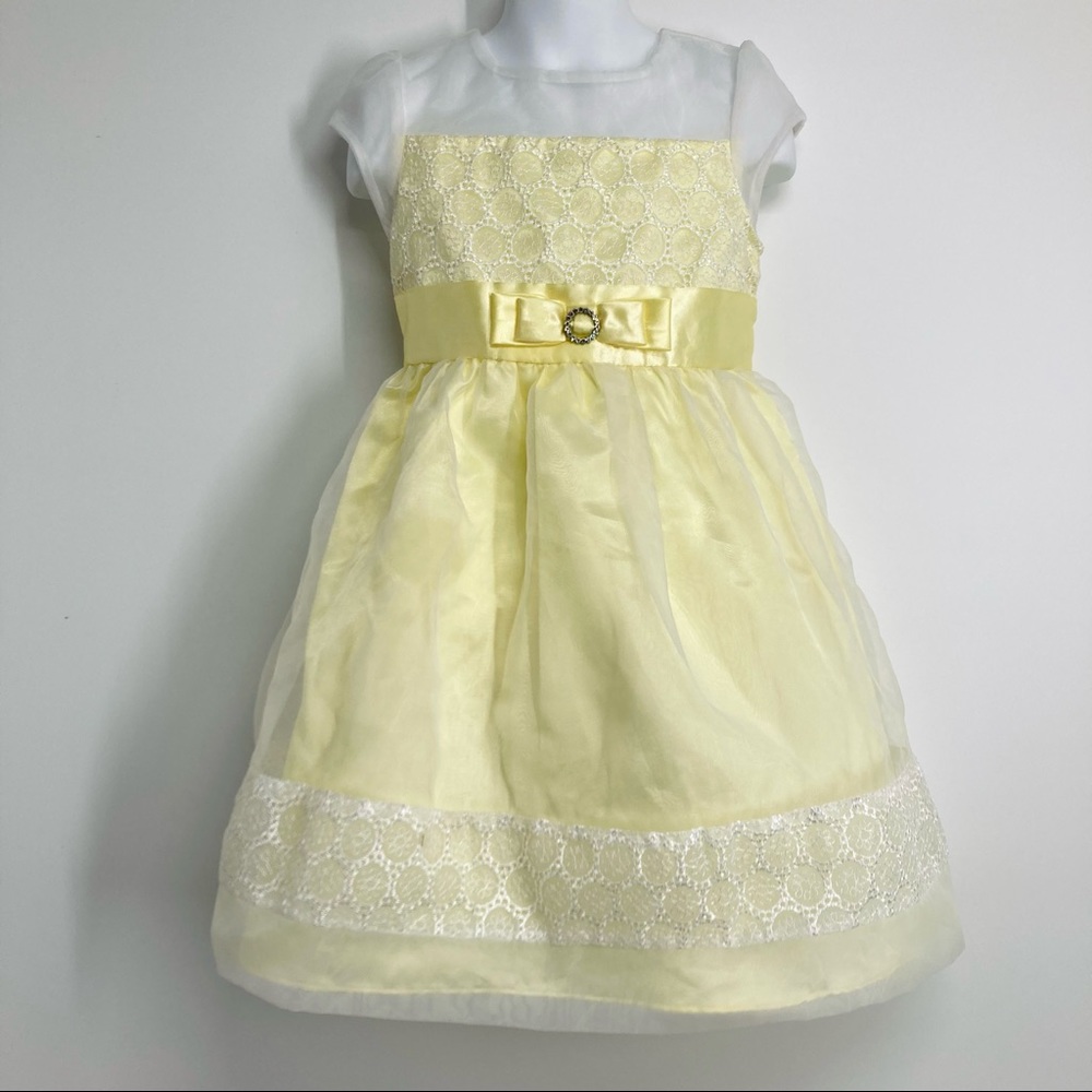 ❤️‍🔥 (5/20) Jona Michelle Girl’s Special Occasion Organza Dress Size 5